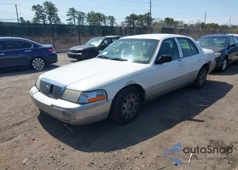 2004 Mercury Grand Marquis Gs from USA, damaged, VIN 2MEFM74W74X662329